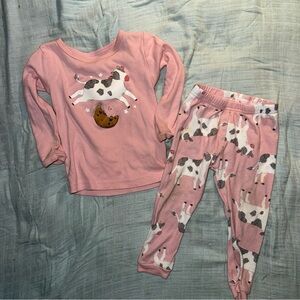 2 Carter's Cookie Pajama Sets